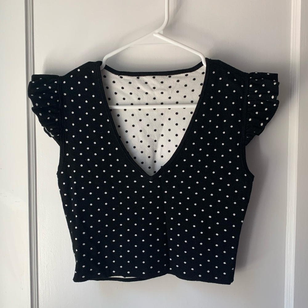 Club Monaco black and white reversible set